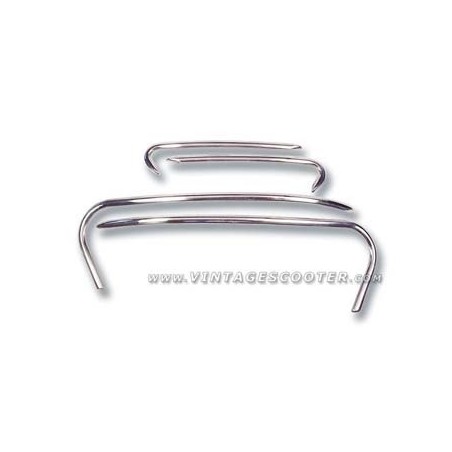 Baguettes ailes + garde boue aluminium  Vespa 160 GS